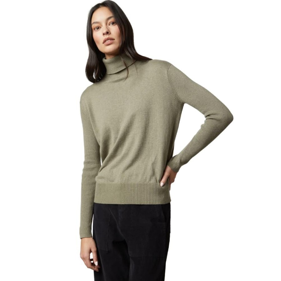 Clothing VELVET BY GRAHAM & SPENCER | Sally Olive Sweater