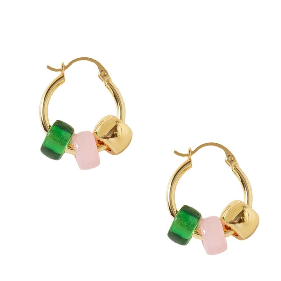 Accessories LOEFFLER RANDALL | Toukie Multi Beaded Hoop Gld